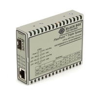 LMC1017A-MMST: Multimode, 1 RJ-45 10/100/1 000 Mbits/s, 1 x 1000BASE-SX multimode ST, ST, 550 m, 115 Vca
