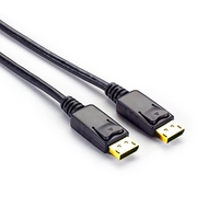 VCB-DP2-0003-MM: Cordon vidéo, DisplayPort à DisplayPort, M/M, 0,9 m