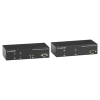 KVXLCF-200: Kit extender, Dual-Head DVI-D/VGA, USB 2.0, RS-232, Audio, Distance selon SFP, Mode selon le SFP