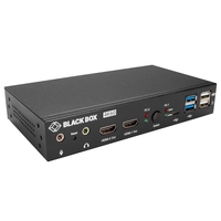 KVD200-2H: 2 ports, Dual HDMI 2.0, DisplayPort 1.2, USB 3.1, USB-C, USB 2/1, audio