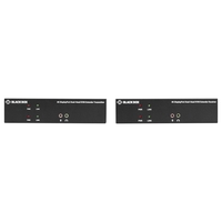 KVXLCDPF-200-SFPBN1: kits extender avec 4 SFPs, Dual Head-DisplayPort, USB 2.0, RS-232, Audio, 550 m, MM 850nm