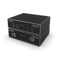 KVXHP-200: Kit extender, (2) DisplayPort 1.2, USB 2.0, RS-232, Audio