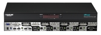 Commutateur KVM Wizard - Single-Head, DVI-D Dual-Link, USB True Emulation, Audio, 8-Port