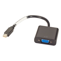 EVNMDP-VGA: Adaptateur vidéo, Mini DisplayPort a VGA, M/F, 20.3 cm