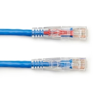 Câble patch Ethernet toronné GigaTrue® 3 CAT6 550 MHz - non blindé (UTP), CM PVC, avec capot de protection anti-accrochage