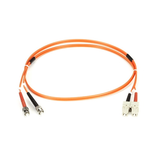 Cordon fibre optique multimode FL-C OM2 50/125 2 ST LSZH 1 mètre Actas
