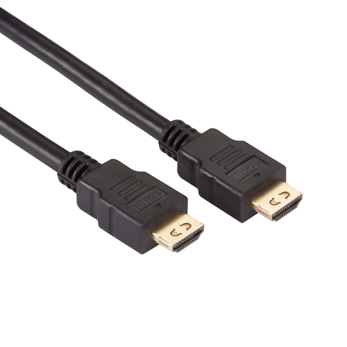 VCB-HD2L-003, Câble High-Speed HDMI premium Ethernet et connecteurs  sécurisés - HDMI 2.0, 4K 60 Hz UHD - Black Box