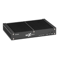 Convertisseur AV réseau MCX 4K60 S9D - 2 canaux audio réseau Dante, HDMI 2.0, DisplayPort 1.2a, dimensionnement, USB, 10-GbE cuivre ou fibre optique