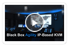 Vidéo de démonstration par Black Box : Présentation de l’Agility, système de d'extension sur IP et de commutation KVM des signaux vidéo DVI, USB et audio.